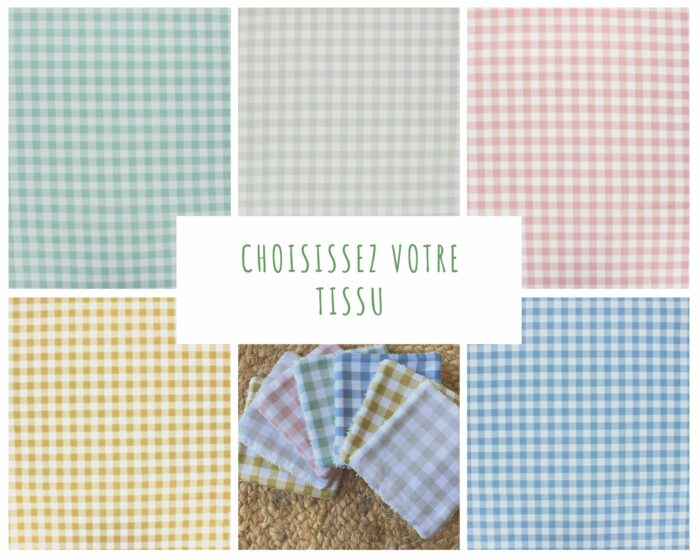 Lot de 3 chouchous en coton bio, coloris au choix – Image 4