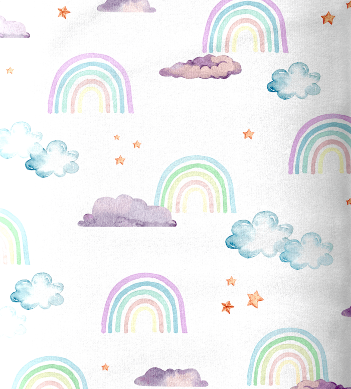 Serviette de table Enfants Arc-en-ciel – Image 4
