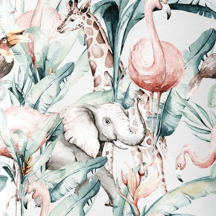 Pochon personnalisé avec broderie prénom Savane