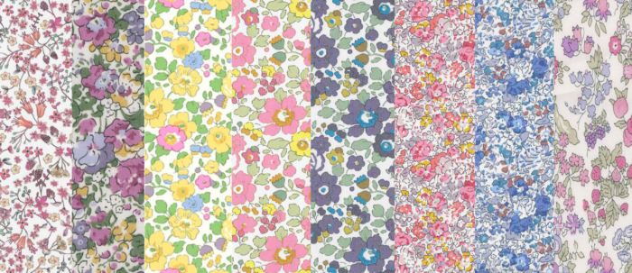 Chouchou Liberty Organic Betsy Jaune coton bio, 8 coloris – Image 2