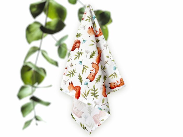 Serviette de table Enfants Petits Renards