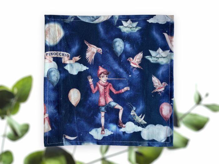 Mouchoir Enfants en coton Pinocchio – Image 2