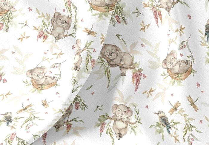 Serviette de table Enfants Koala Amour – Image 3