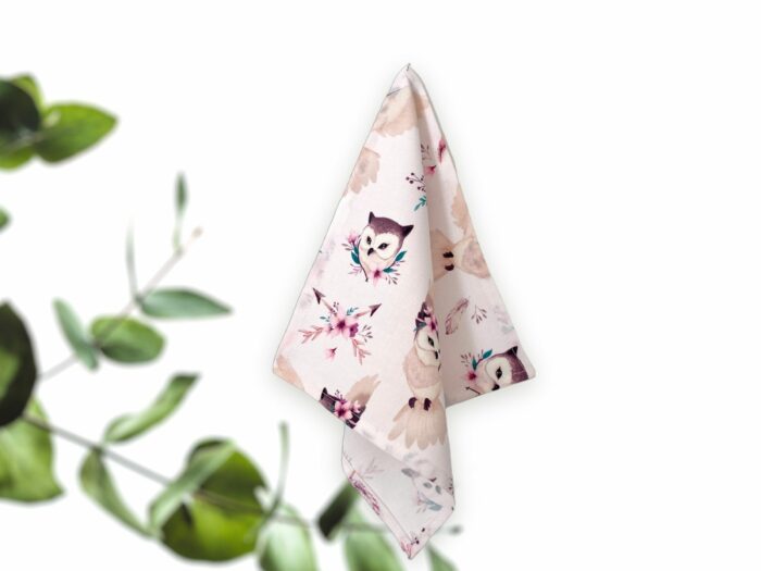 Serviette de table Enfants Boho Hibou