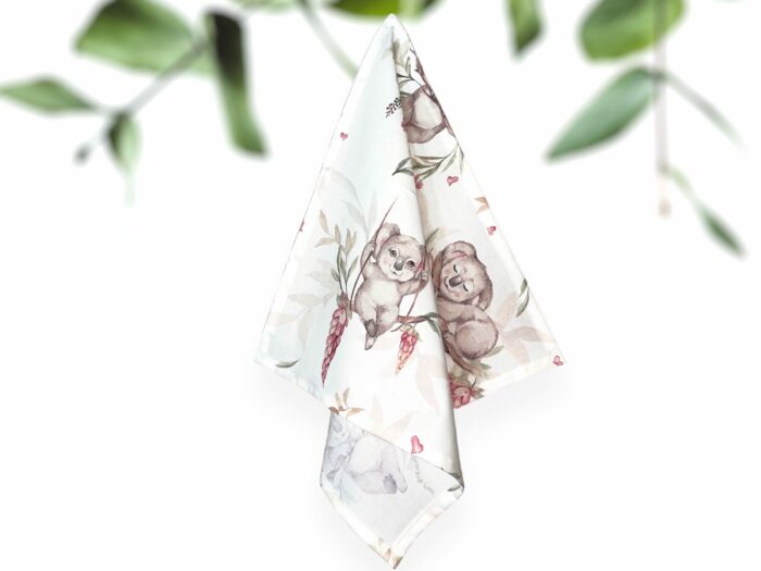 Serviette de table Enfants Koala Amour