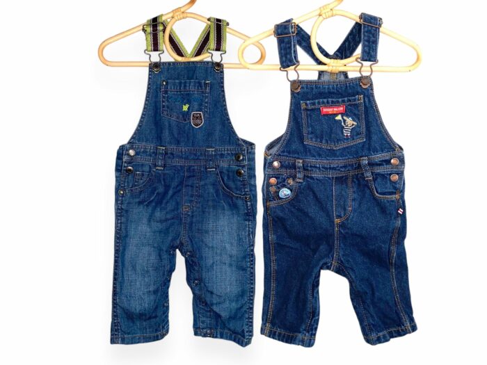 Lot de 2 salopettes Sergent Major 9 mois