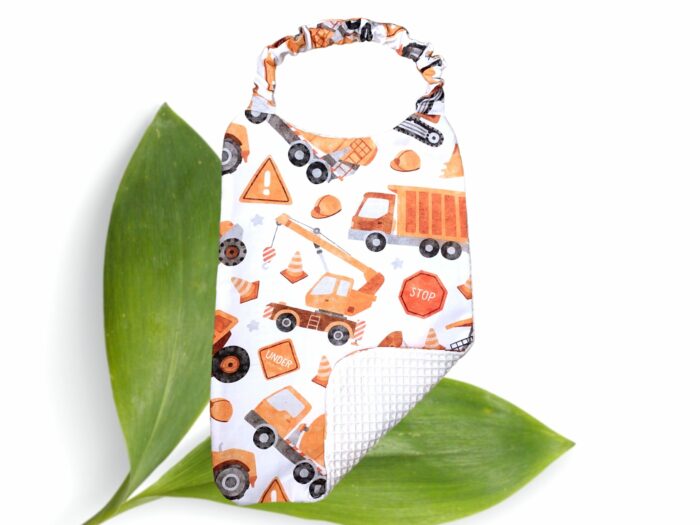 Bavoir maternelle Camions