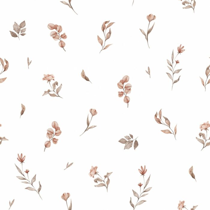 Tissu Imprimé Fleuri Petites Fleurs Pastel, 7 tissus au choix