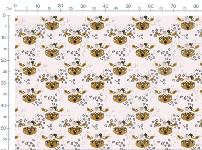 Tissu Imprimé Leopard Mignon Rose, 7 tissus au choix – Image 3