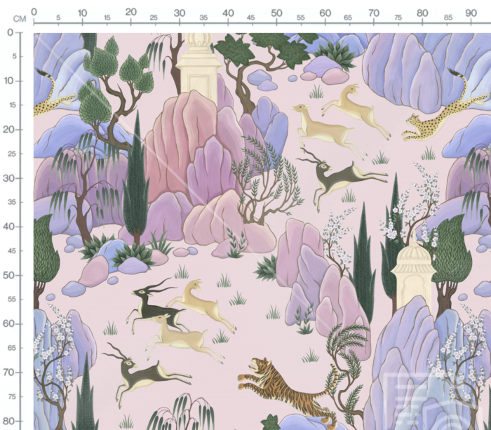 Tissu Imprimé Savane Abstrait Antilope, 7 tissus au choix – Image 3