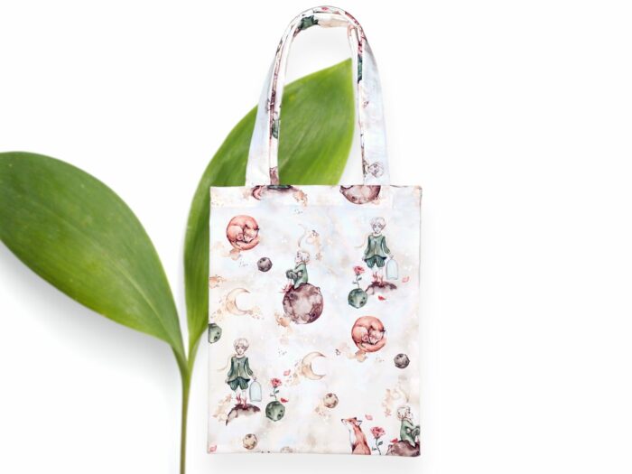 Tote bag Enfant Petit Prince et Le Renard, pièce unique