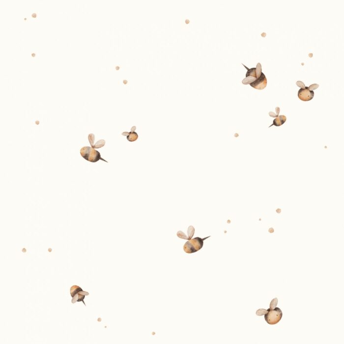 Tissu Imprimé Abeilles Douceur, 7 tissus au choix