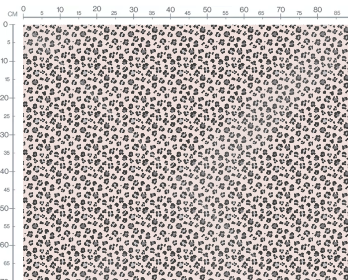 Tissu Imprimé Panthère Beige Gris, 7 tissus au choix – Image 3