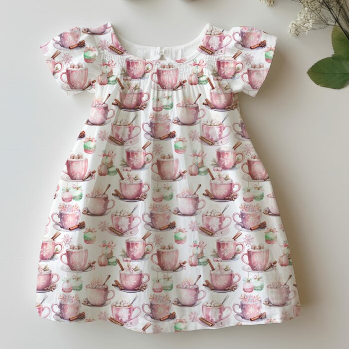 Tissu Exclusif Noel Rose Gourmandises, 7 tissus au choix – Image 5