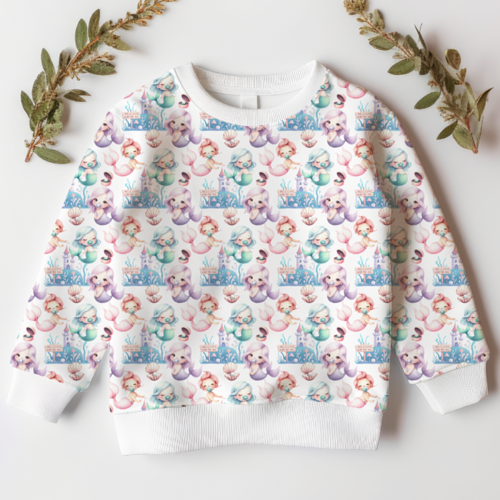 Tissu Exclusif Bébés Sirènes, 7 tissus au choix – Image 4