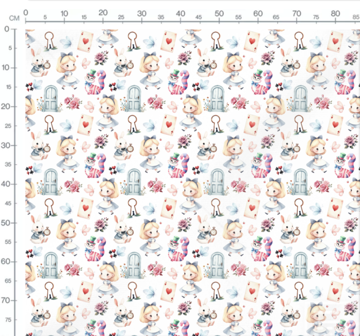 Tissu Exclusif Alice Merveille, 7 tissus au choix – Image 3
