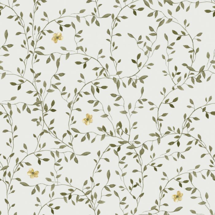 Tissu Imprimé Fleuri Agathe Fleurs Jaunes, 7 tissus au choix