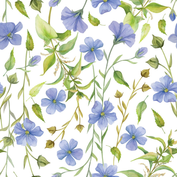 Tissu Imprimé Fleuri Christelle, 7 tissus au choix