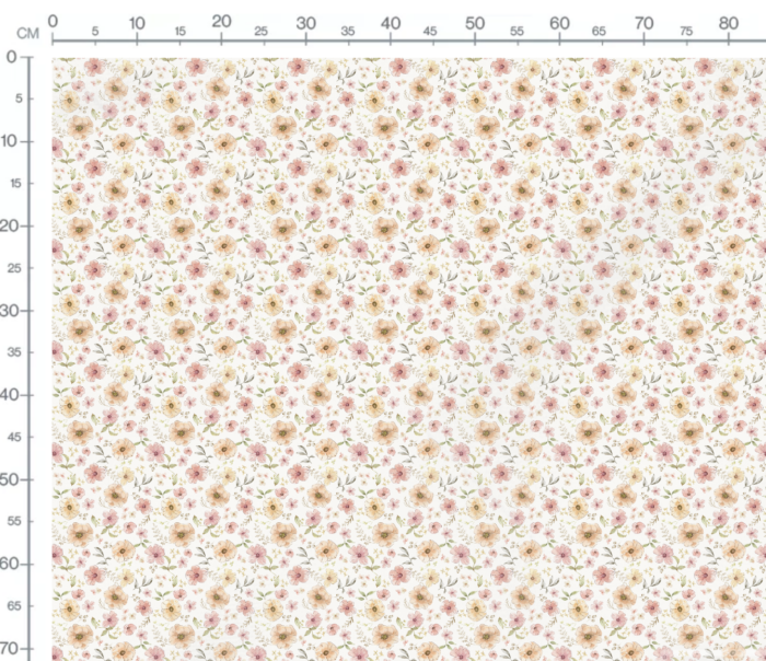 Tissu Imprimé Fleuri Marion Petit, 7 tissus au choix – Image 3