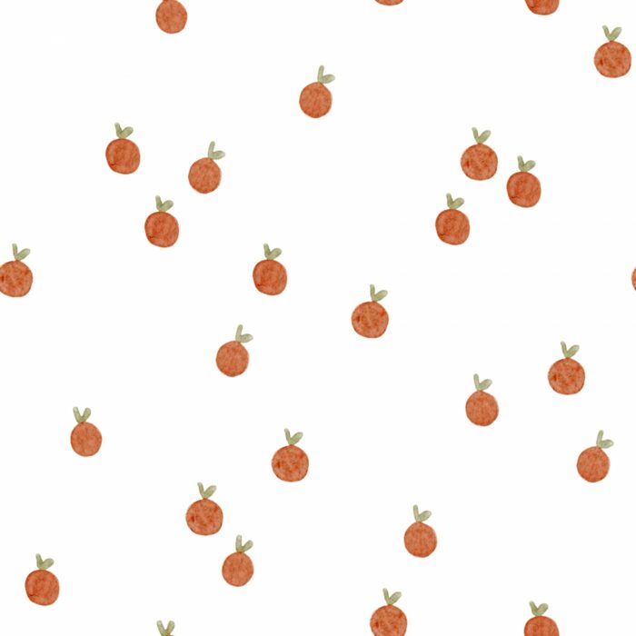 Tissu Imprimé Pommes Campagne, 7 tissus au choix