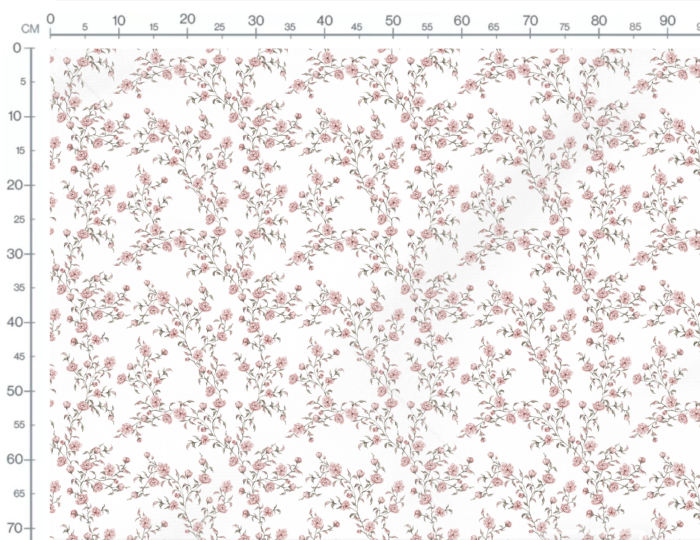 Tissu Imprimé Fleuri Vintage Johanna Rose, 7 tissus au choix – Image 3