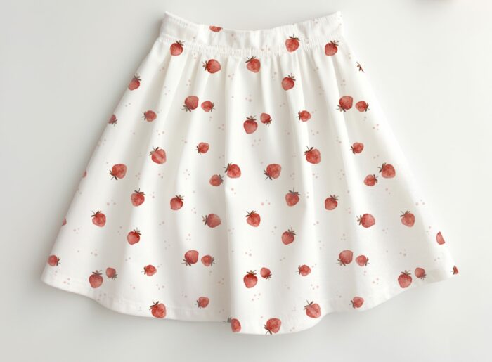 Tissu Imprimé Fraises Douceur, 10 tissus au choix – Image 3