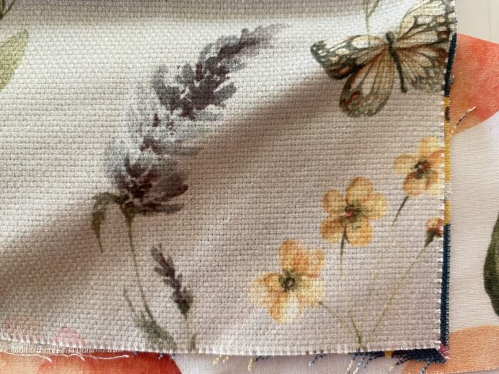 Tissu PANAMA, motif au choix – Image 2