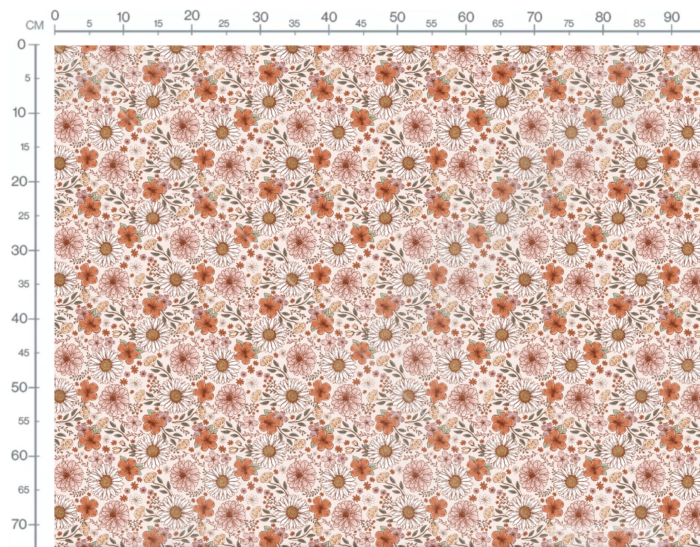Tissu Fleuri Joie de Vivre Amelie Petit, 10 tissus au choix – Image 2