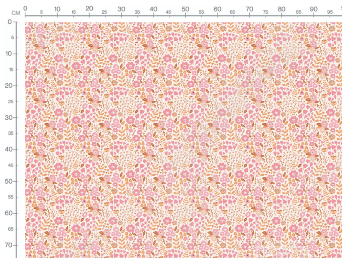 Tissu Fleuri Joie de Vivre Samantha Petit, 10 tissus au choix – Image 3