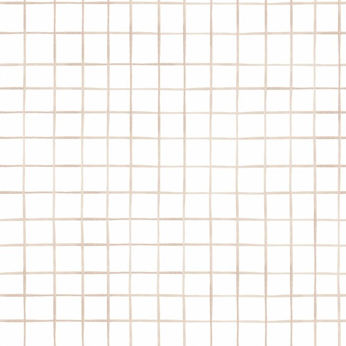 Tissu Imprimé Carreaux Douceur Beige, 2 coloris et 10 tissus au choix – Image 3