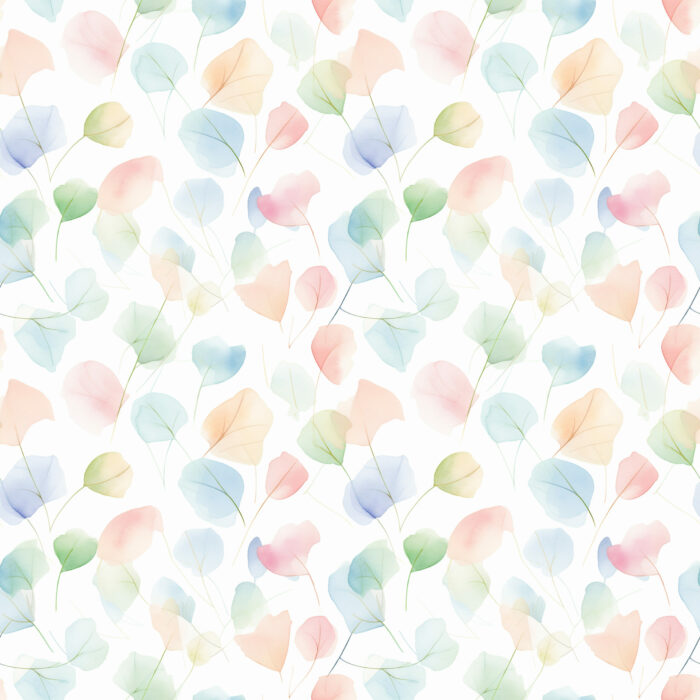 Tissu Imprimé Feuilles Joie de Vivre, 10 tissus au choix