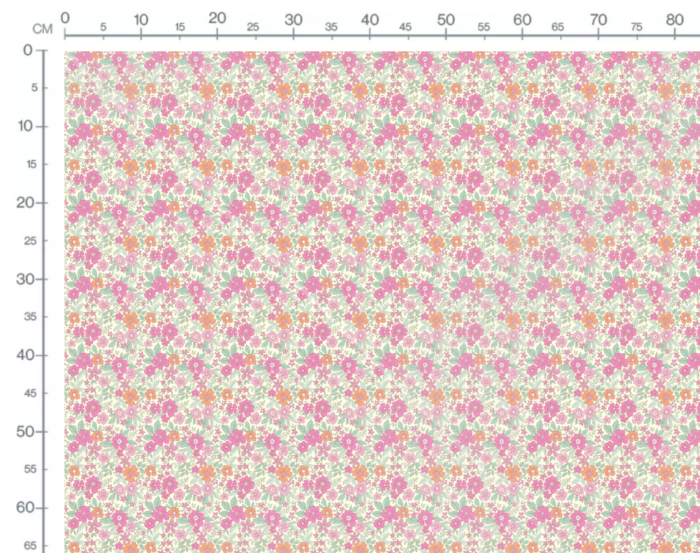 Tissu Fleuri Joie de Vivre Celine Petit, 10 tissus au choix – Image 4