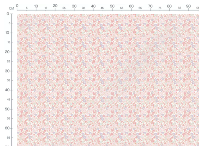 Tissu Fleuri Joie de Vivre Mathilde Petit, 10 tissus au choix – Image 4