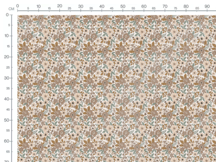 Tissu Fleuri Joie de Vivre Sarah, 10 tissus au choix – Image 3