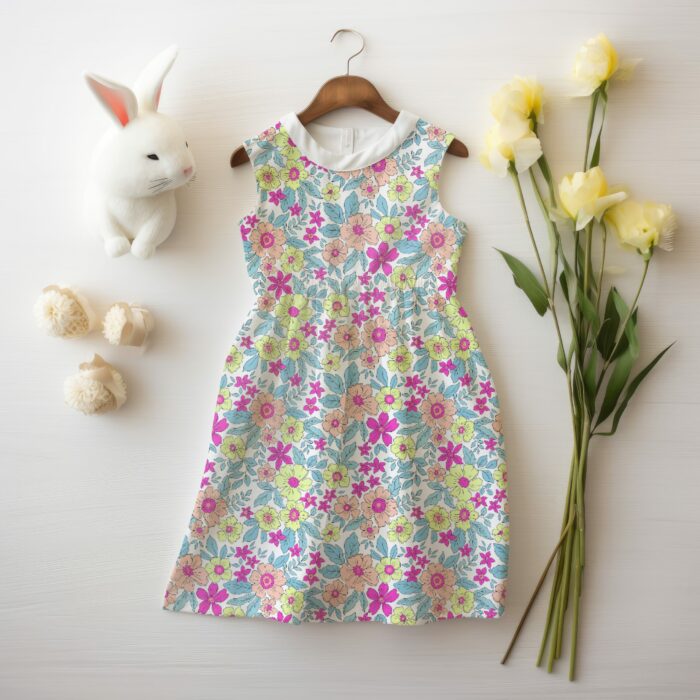 Tissu Fleuri Joie de Vivre Vanessa Grand, 10 tissus au choix – Image 4