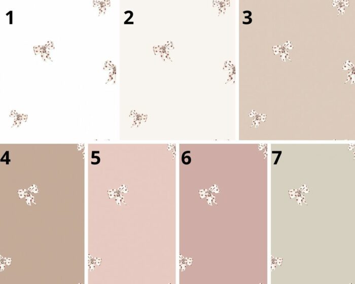 Tissu Imprimé Noeud Papillon Pois, 7 coloris et 10 tissus au choix – Image 4