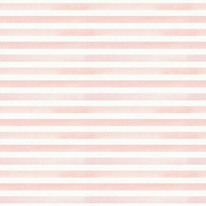 Tissu Imprimé Rayures Aquarelle Rose Blush, 10 tissus au choix