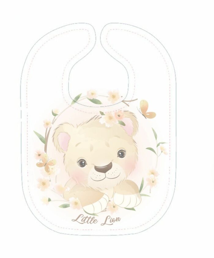 Lot de 10, Panneau Bavoir, tissu au choix – Image 4