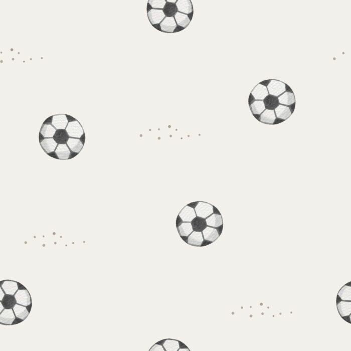Tissu Imprimé Ballon de Foot, 2 coloris et 10 tissus au choix