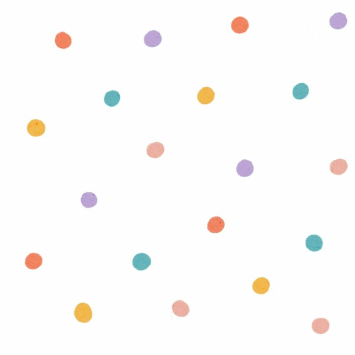 Tissu Imprimé Pois Couleurs, 10 tissus au choix