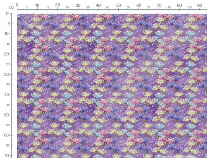 Tissu Imprimé Sirène Licorne Couleurs, 10 tissus au choix – Image 3