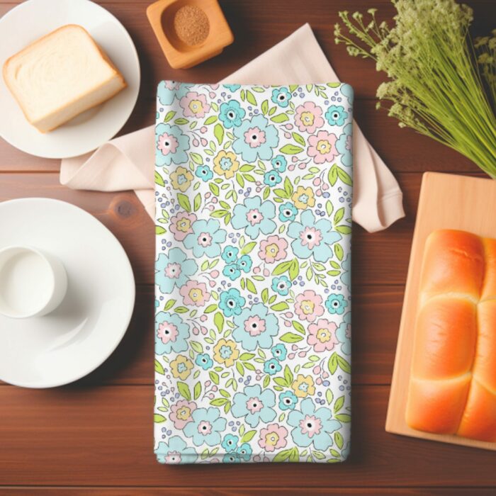 Lot de Serviettes de table Fleurs Alice Petit