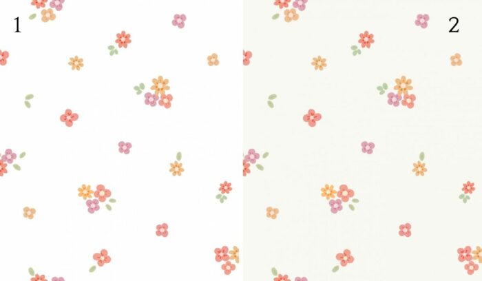 Tissu Imprimé Fleuri Petits Bonheurs, 2 coloris et 10 tissus au choix – Image 2