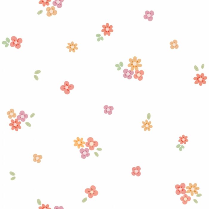 Tissu Imprimé Fleuri Petits Bonheurs, 2 coloris et 10 tissus au choix