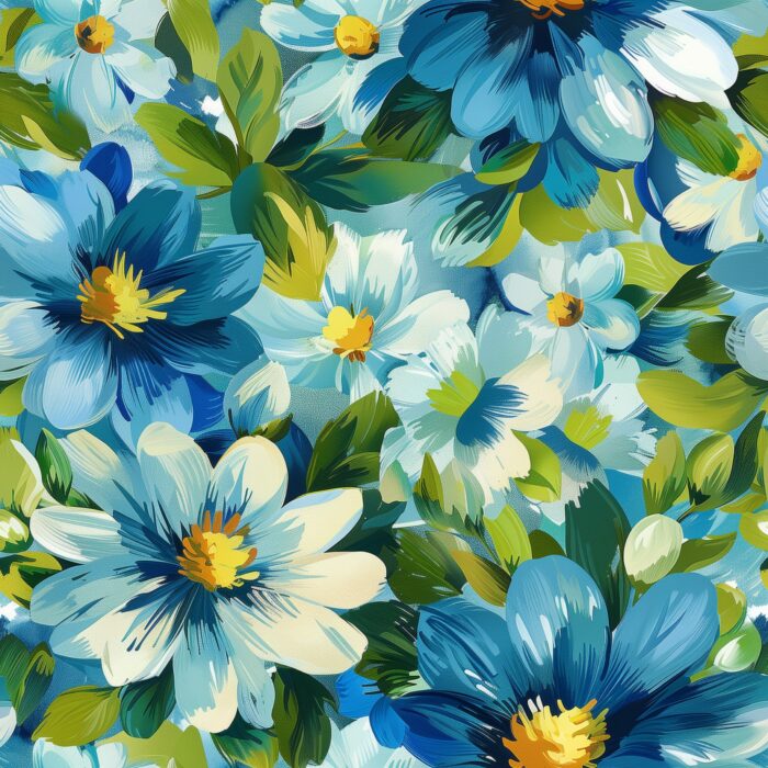 Tissu Imprimé Fleurs Printemps Marie, 10 tissus au choix – Image 4