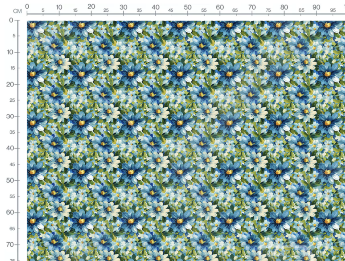Tissu Imprimé Fleurs Printemps Marie, 10 tissus au choix – Image 3