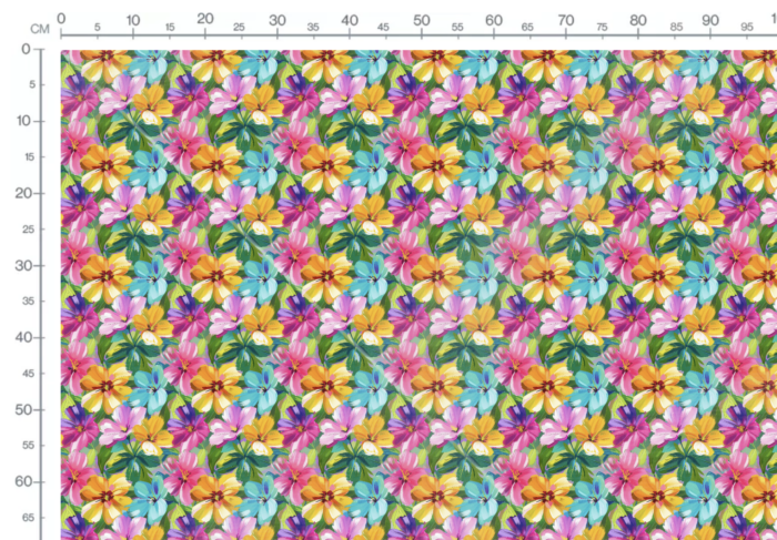 Tissu Imprimé Fleurs Printemps Alice, 10 tissus au choix – Image 3