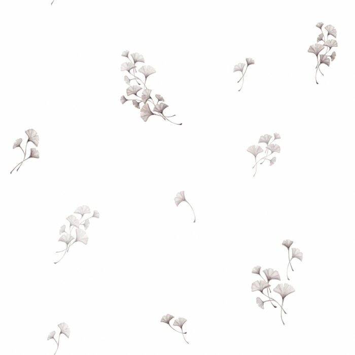 Tissu Imprimé Feuille Ginkgo Minimaliste, 11 tissus au choix