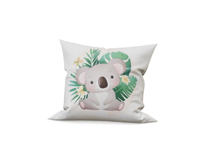 Panneau Coussin 50x50 cm Monstera, 18 Animaux au choix