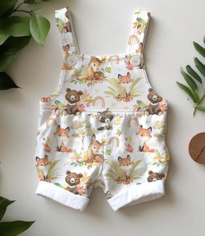 Tissu Exclusif Automne Foret Animaux Mignons, 11 tissus au choix – Image 4